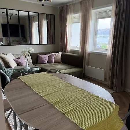 Scenic Apartment, Free Parking & Near Center Leilighet Tromsø